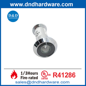 UL Listed House Door Peephole Eye Viewers with Glass Lens-DDDV009