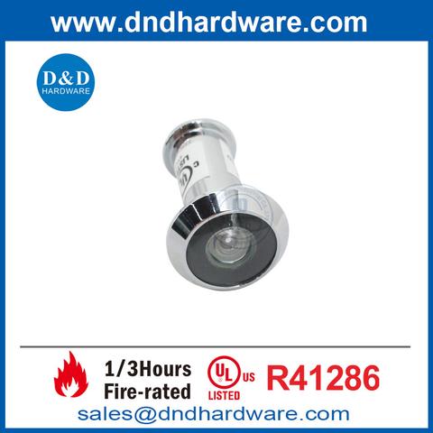 UL Listed House Door Peephole Eye Viewers with Glass Lens-DDDV009