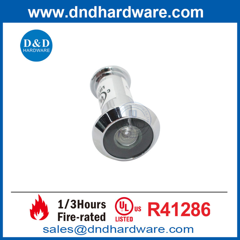 UL Listed House Door Peephole Eye Viewers with Glass Lens-DDDV009