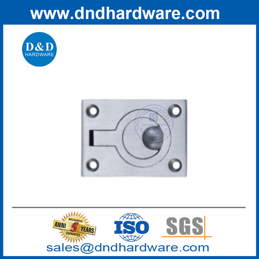 Kitchen Bathroom Hardware Stainless Steel Chrome Pull Handles Knob-DDFH068
