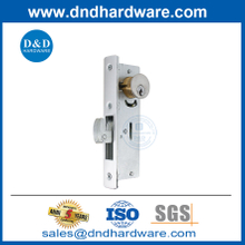Stainless Steel Door Long Deadlock Kit with Mortise Key Cylinders-DDML041