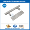 Sliding Barn Door Handle with Flush Finger Pull Black Wooden Handles-DDBD092