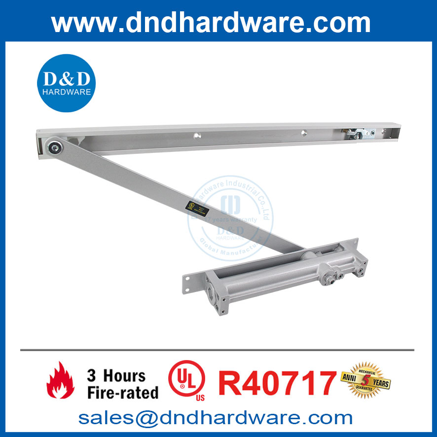 Aluminium Concealed Overhead Light Duty Fire-Proof UL Wood Door Closers-DDDC054
