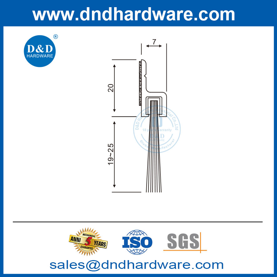Garage Door Brush Seal