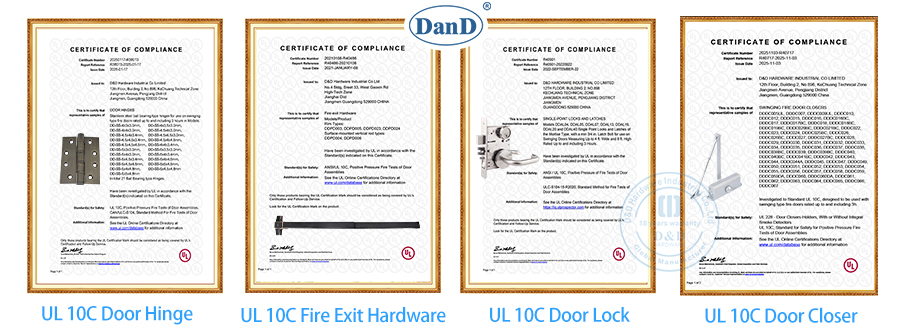 UL10C door hardware