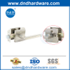 square rose tubular lever lockset
