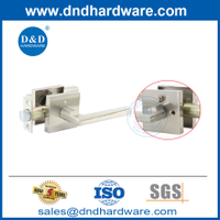 square rose tubular lever lockset