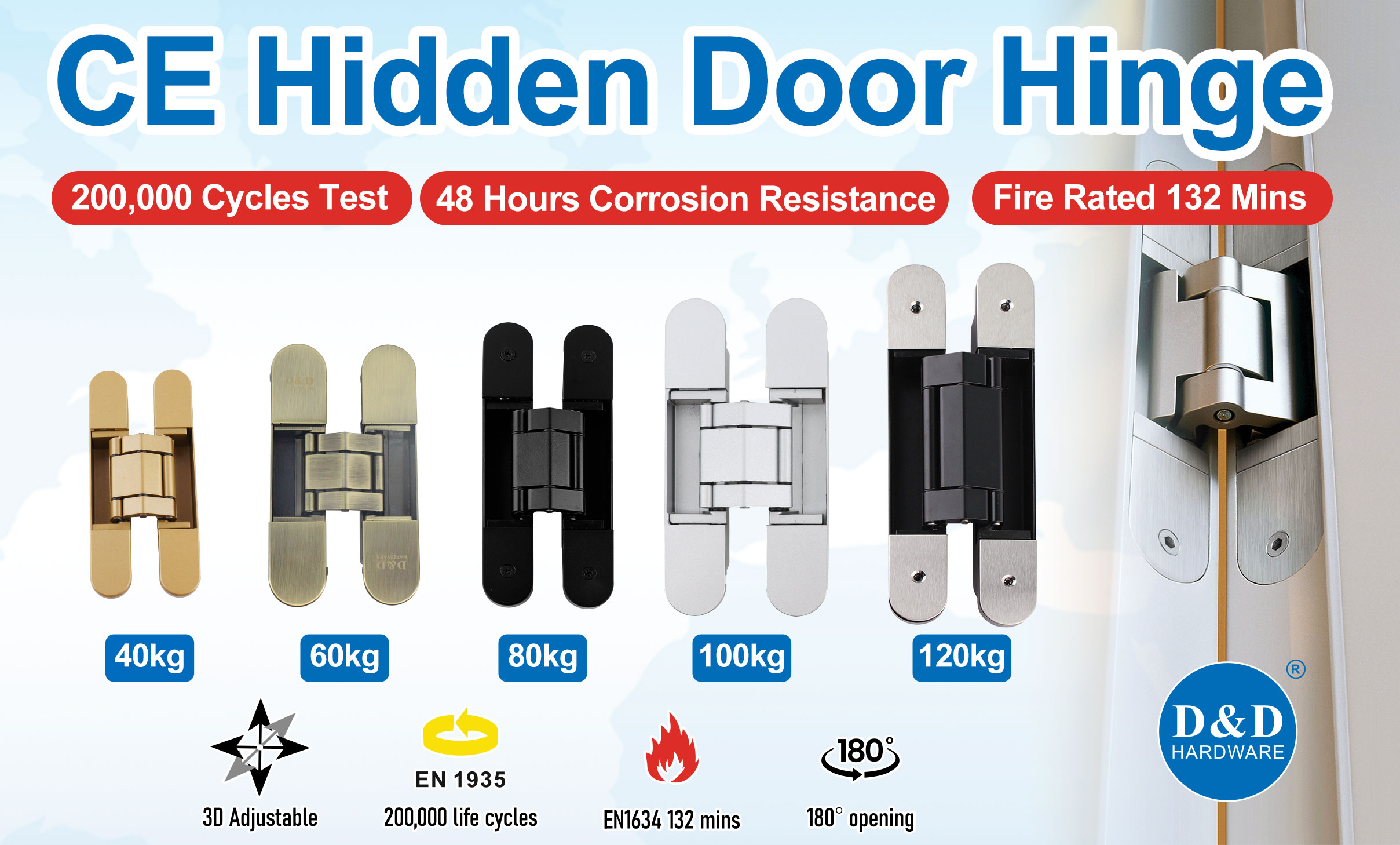 How To Install A Hidden Door Hinge ?