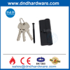 EN1303 Brass Cylinder Supplier 80mm Commercial Door Key Lock Cylinder Fire Rated Black-DDLC003