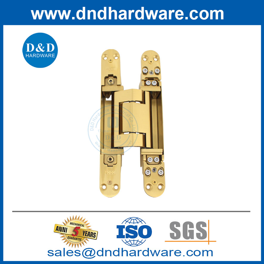 Golden concealed hinge