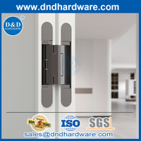 2D hydraulic positioning hinge