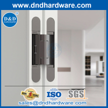 2D hydraulic positioning hinge
