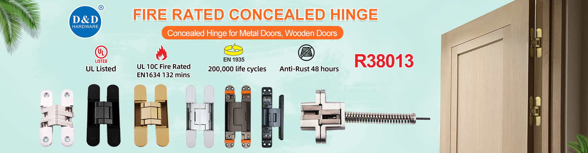 hidden door hinges