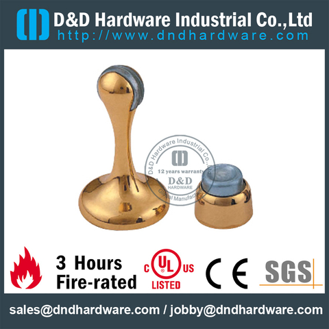 Stainless Steel Polish Magnetic Floor Door Stop for Barn Door -DDDS027