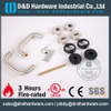 Stainless Steel Plastic Base U Shape Handle for Glass Door-DDPL005