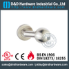 Stainless Steel 304 Mitred Ball Brushed Nickel Door Knob for Single Office Door -DDTH032