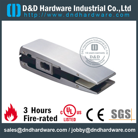 Stainless Steel 316 Bottom Patch Fitting for Office Glass Door-DDPT006