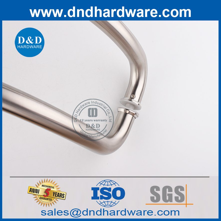 Custom Stainless Steel Commercial Glass Door Pull Handle-DDPH006