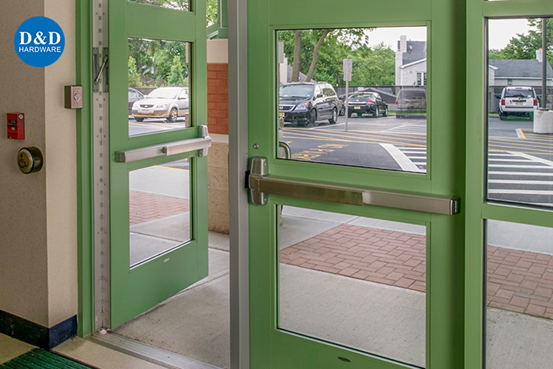 Exterior door hardware