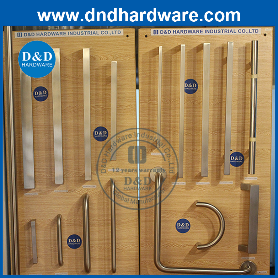 One Sided Door Handle Stainless Steel Modern Exterior Door Pull Handles-DDPH020