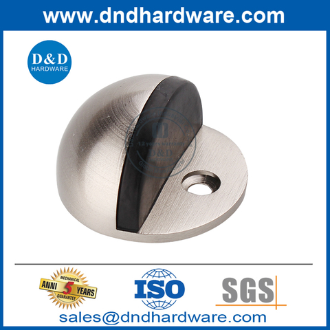 Safety Zinc Alloy Hemisphere Floor Front Door Stop-DDDS004