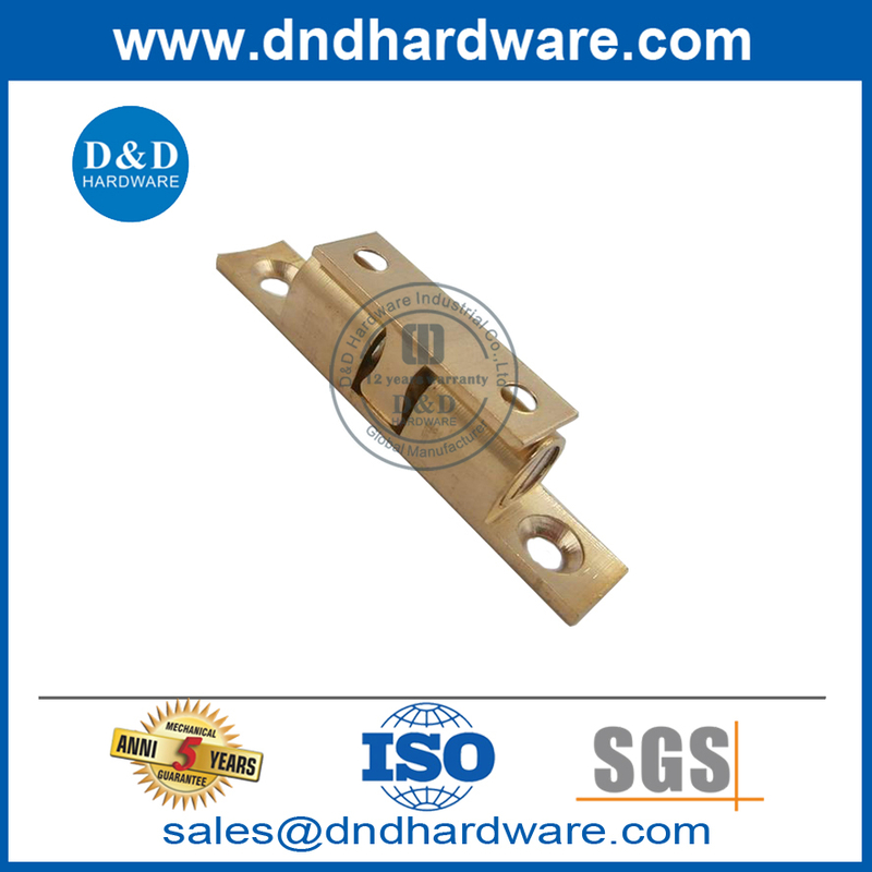 Solid Brass Adjusting Spring Ball Catch for Bedroom Door-DDBC001