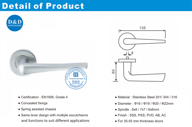Lever Handle-DDTH034