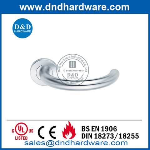 Modern Stainless Steel Commercial Door Lever-DDTH014
