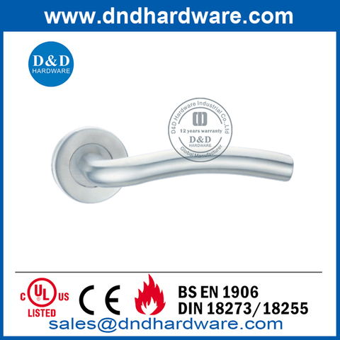 BS EN1906 Stainless Steel Contemporary Commercial Door Handle-DDTH006