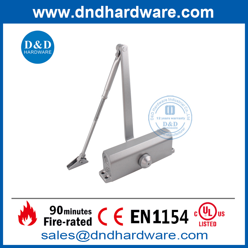 CE EN1154 Safety Overhead Fireproof Outdoor Door Closer-DDDC015