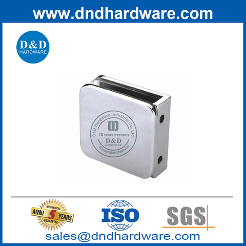 Modern Stainless Steel Shower Screen Glass Clip-DDGC001