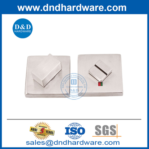 Stainless Steel Thumbturn and Release with Indicator for Public Toilet-DDIK009