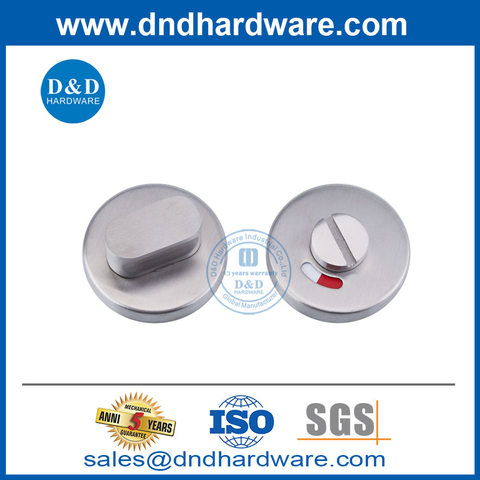 Washroom Door SUS316 Thumbturn and Release with Indicator-DDIK002