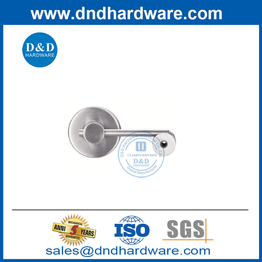SS304 Lever Type Thumbturn and Release with Indicator for Toliet Door-DDIK006