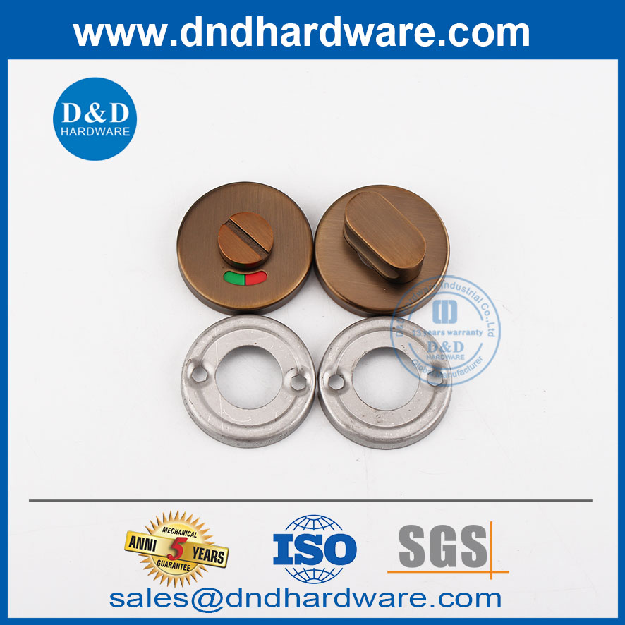 AISI 304 Antique Brass Thumbturn and Release with Indicator-DDIK002