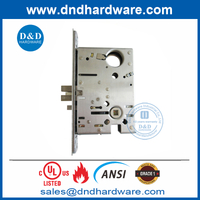 High Secrity SS304 UL ANSI Metal Door Lock for Storeroom Or Closet-DDAL07 F07