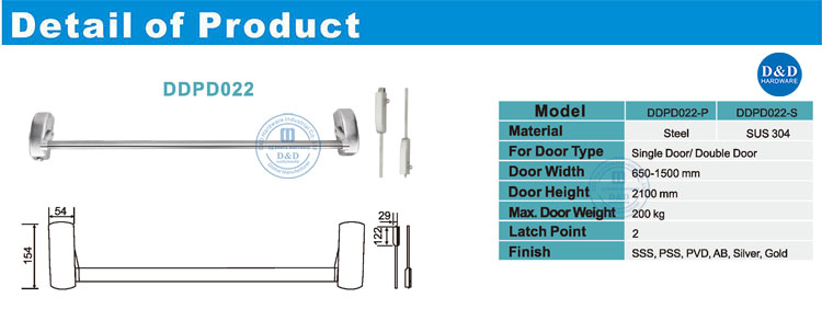 Push Bar Lock