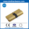 EN1303 Polished Brass Euro Profile Solid Brass Double Open Safe Door Lock Cylinder-DDLC003