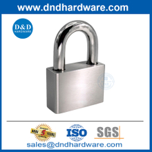 High Security Keyed Differ Stainless Steel and Brass Short Metal Shackle Safety Padlock-DDPL001
