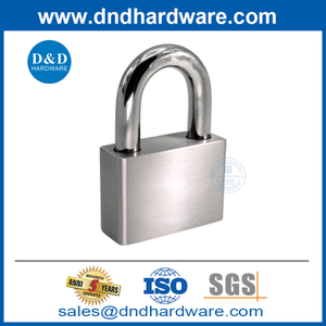 High Security Keyed Differ Stainless Steel and Brass Short Metal Shackle Safety Padlock-DDPL001