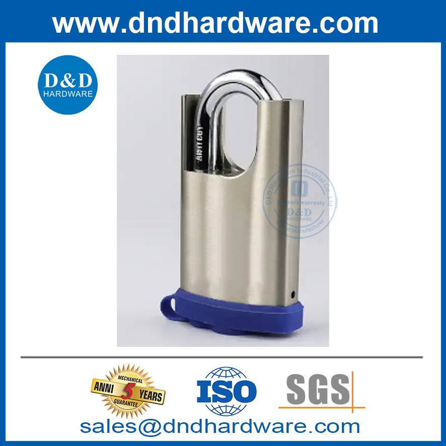 SS304 Alloy Steel Smart Fingerprint Lock USB Rechargeable Padlock for Door Luggage -DDPL013
