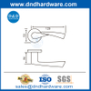 Security Stainless Steel Hollow Tube Door Lever Handle with Round Rose-DDTH037