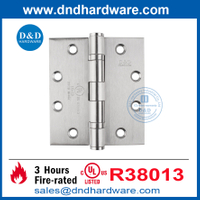 4.5 Inch Stainless Steel UL Door Hinge for Fire Escape Door-DDSS002-FR-4.5X4X3.0