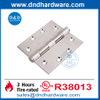 Satin Stainless Steel 316 UL Listed Fire Rated Door Hinge for Residential Building-DDSS002-FR-4.5X4X3.4