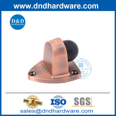 China Factory Zinc Alloy Antique Copper Door Stop Holder-DDDS029-B