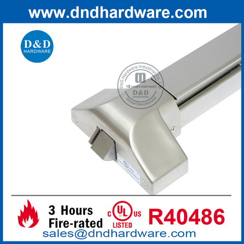 Stainless Steel ANSI Grade 1 UL Emergency Exit Panic Hardware-DDPD023