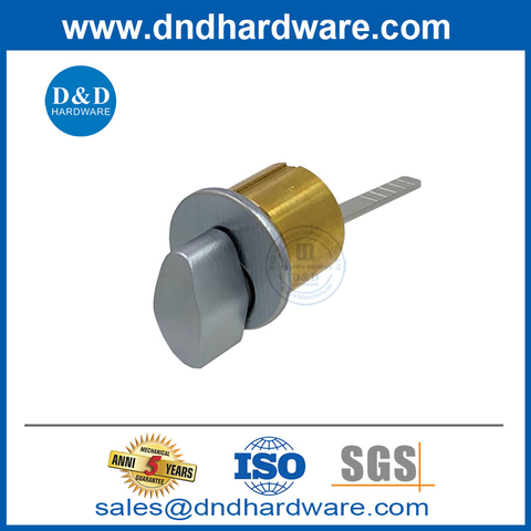 Easy Thumb Turn Rim Cylinder with Thumbturn for Panic Devices-DDLC020