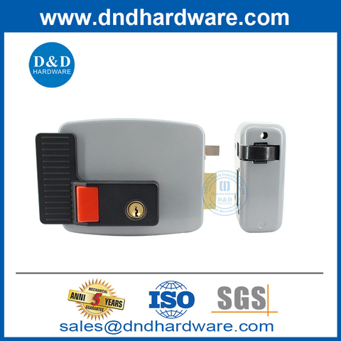 Smart Door Access Control Safety Anti-Theft Apartment Cylinder Rim Locks-DDRL034