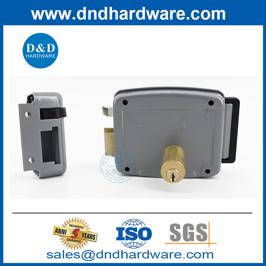 Smart Door Access Control Safety Anti-Theft Apartment Cylinder Rim Locks-DDRL034