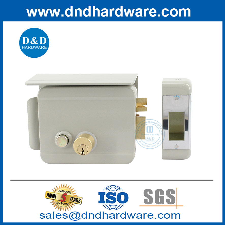 Smart Gate Lock Electronic Magnetic Electric Door Rim Lock-DDRL045